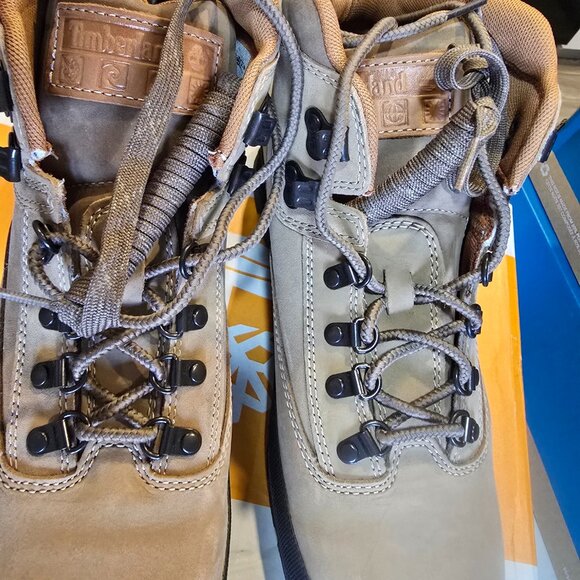 Men's Timberland Euro Hiker Mid Lace Boot - Medium Beige-TB0A2P27EN3 Sz 10.5 NEW - Picture 2 of 16